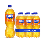 Fanta Orange – Pack 9 x 1,5 L | Boisson Gazeuse