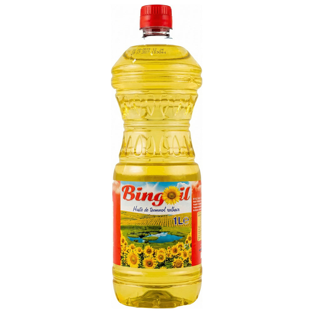 Bingoil Huile de Tournesol 1L – Cuisine Professionnelle