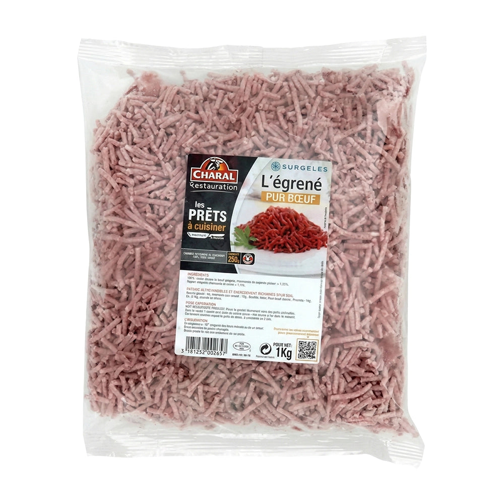 Bœuf Haché Égrené – Sachet 1 kg