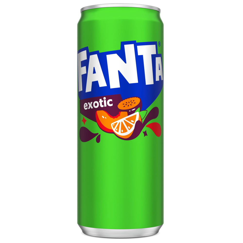 Fanta Exotic – Pack 24 x 33 cl | Boisson Gazeuse