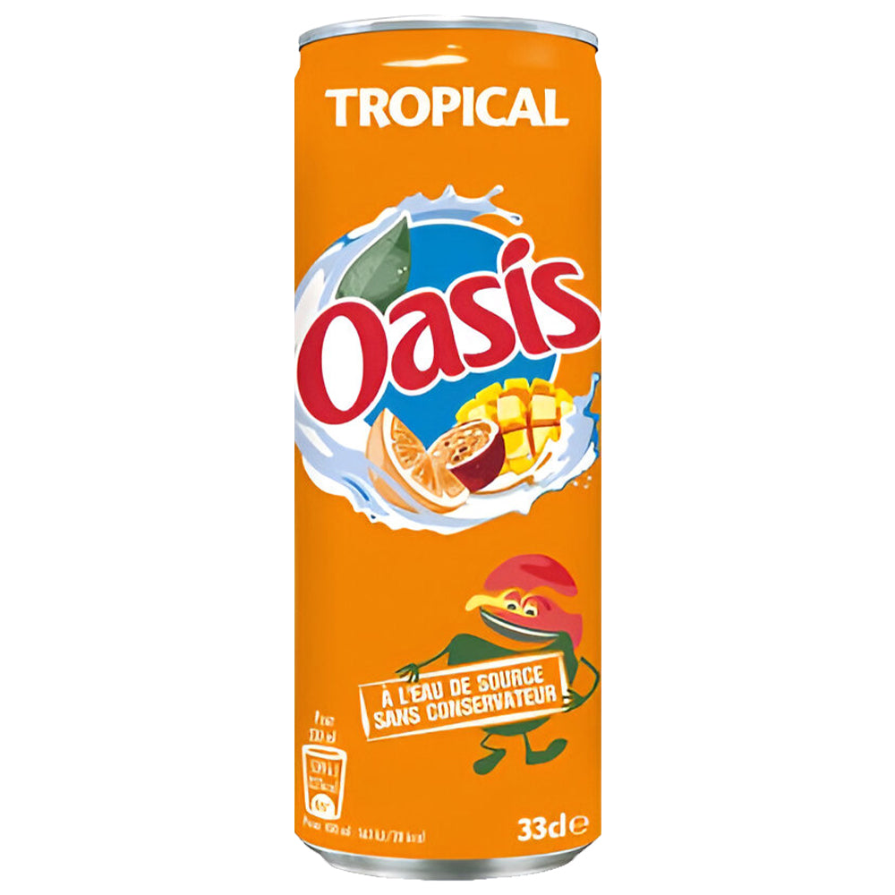 Oasis Tropical – Pack 24 x 33 cl | Jus de Fruits