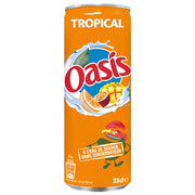 Oasis Tropical – Pack 24 x 33 cl | Jus de Fruits