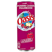 Oasis Pomme Casiss Framboise – Pack 24 x 33 cl | Jus de Fruits