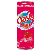 Oasis Fraise Framboise – Pack 24 x 33 cl | Jus de Fruits