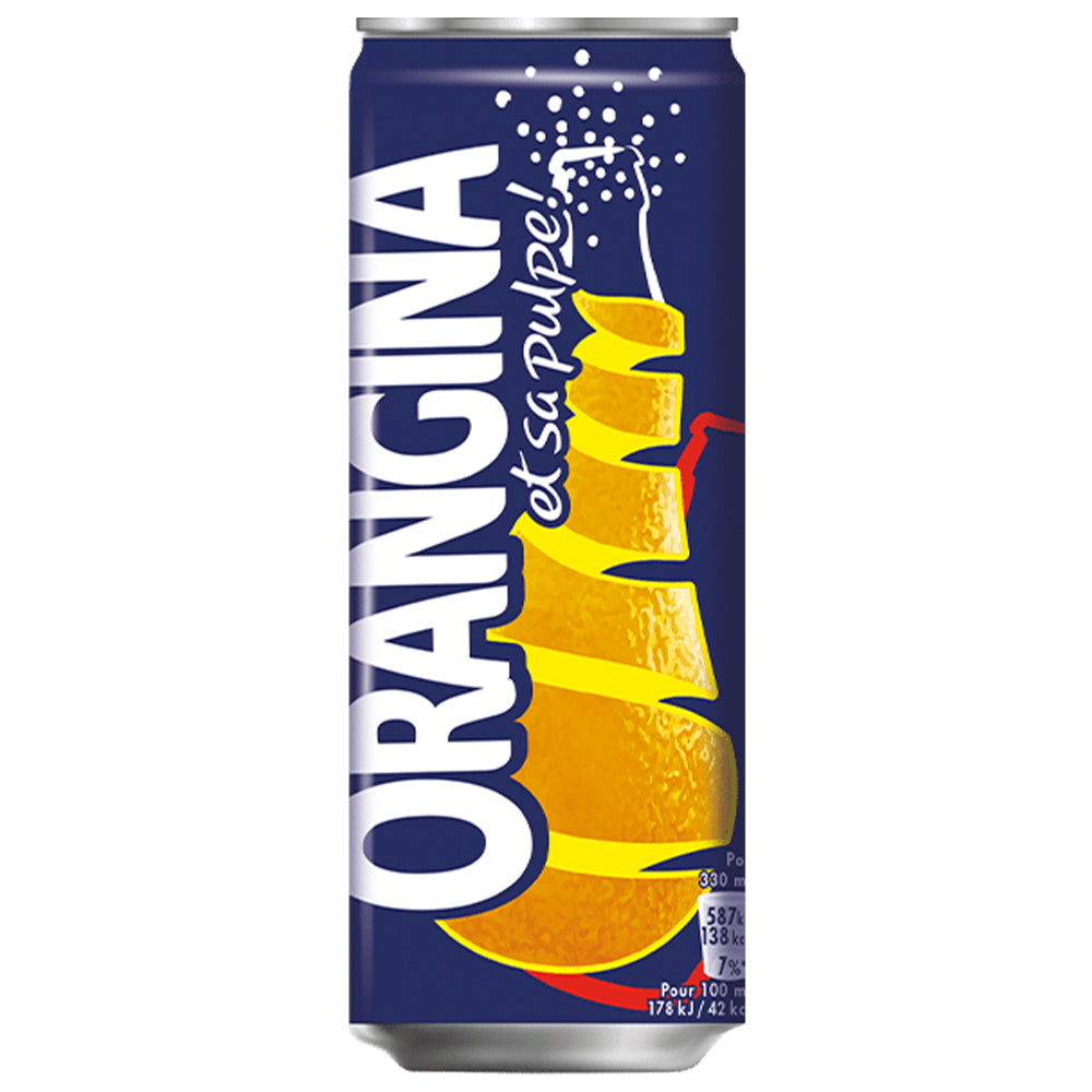 Orangina – Pack 24 x 33 cl | Boisson Gazeuse