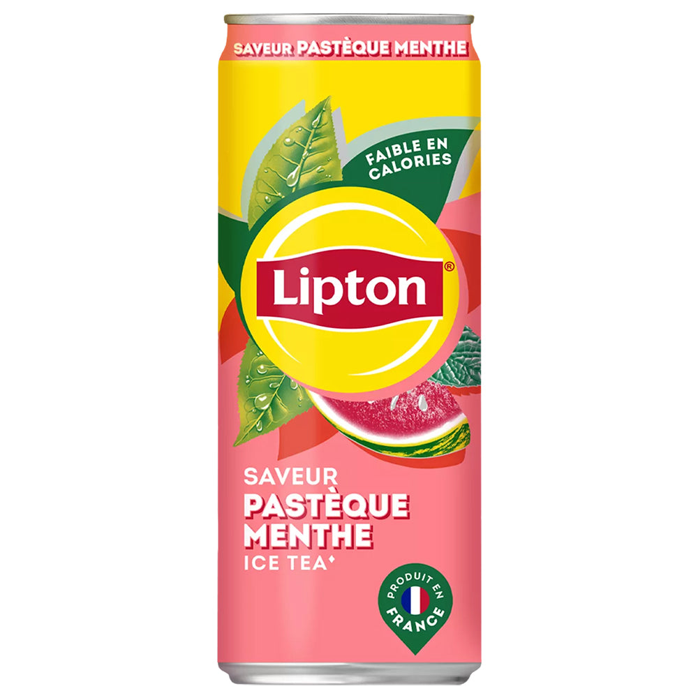 Lipton Ice Tea Pastèque – Pack 24 x 33 cl | Jus de Fruits