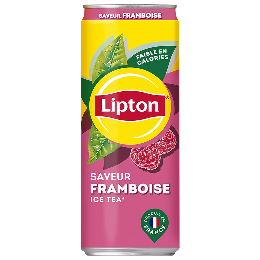 Lipton Ice Tea Framboise – Pack 24 x 33 cl | Jus de Fruits