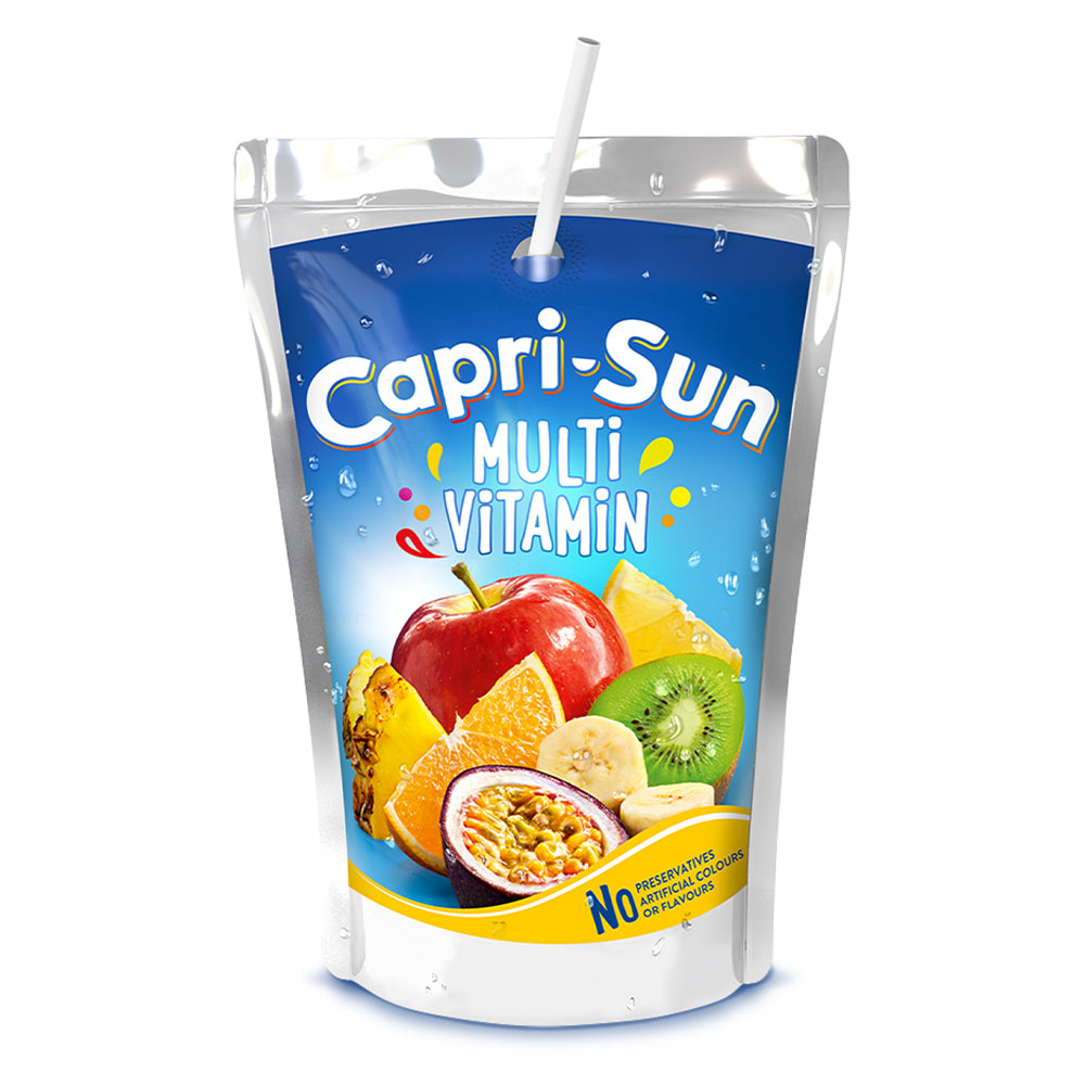 Caprisun Multivitamin  – Pack (10 x 20 cl) x 4 | Jus de Fruits