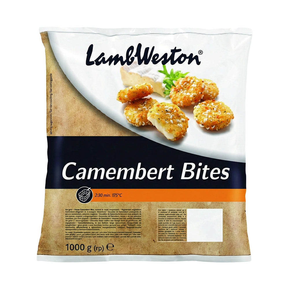 Camembert Bites Surgelés – Sac 1 kg | Snack