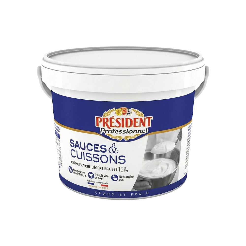 Crème Fraîche 5L – Produits Laitiers Réfrigérés