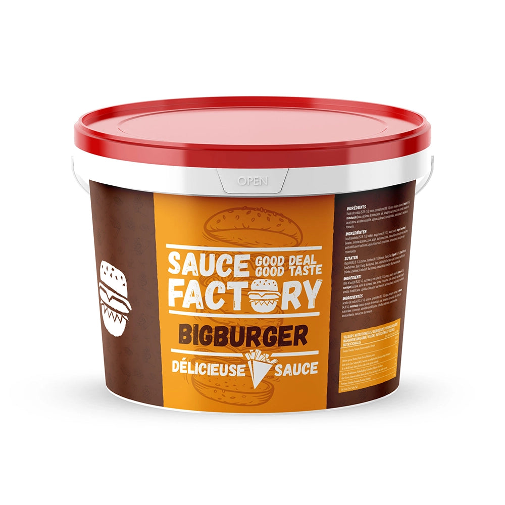 Sauce Bigburger Factory 5L – Sauce en Seau
