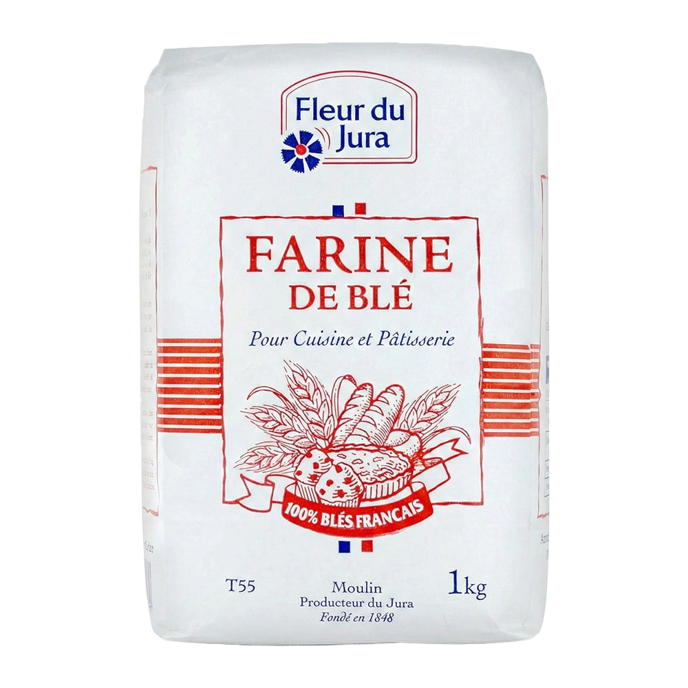 Farine de Blé T55 1kg x10 – Farines pour Boulangerie