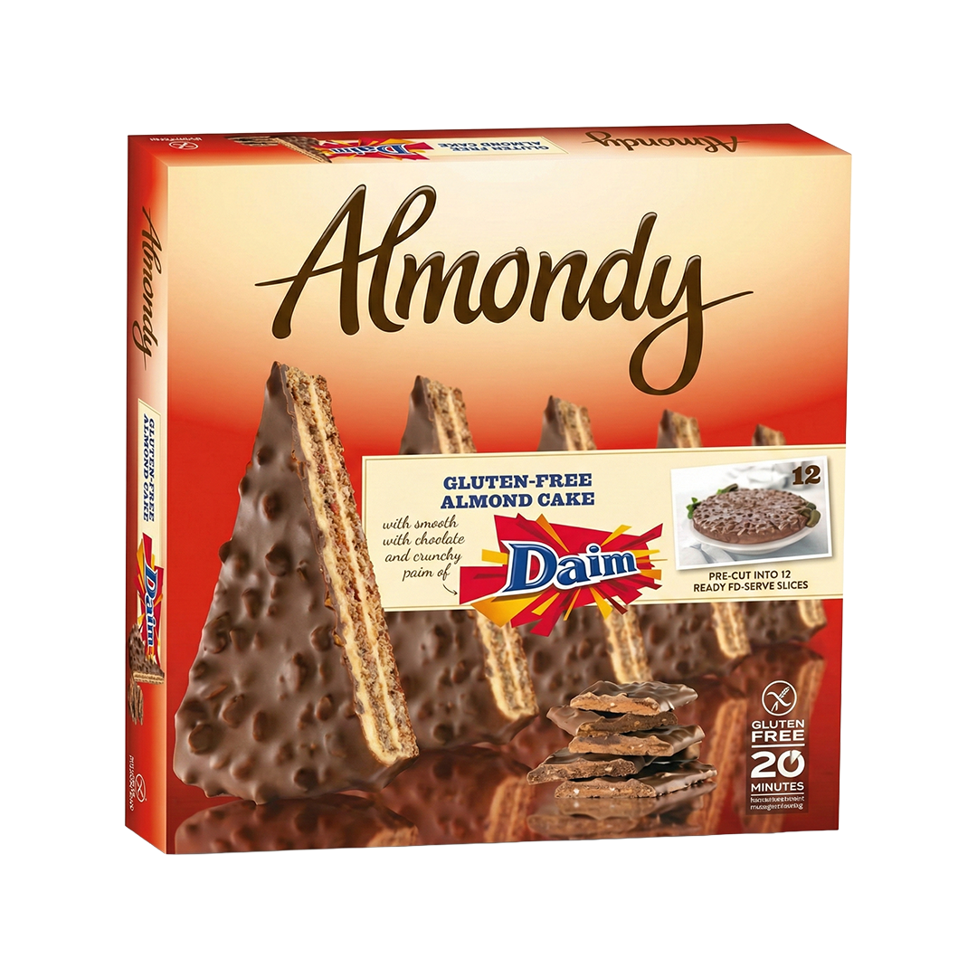 Gâteau Almondy Amandes & Daim – Lot 6 x 1 kg