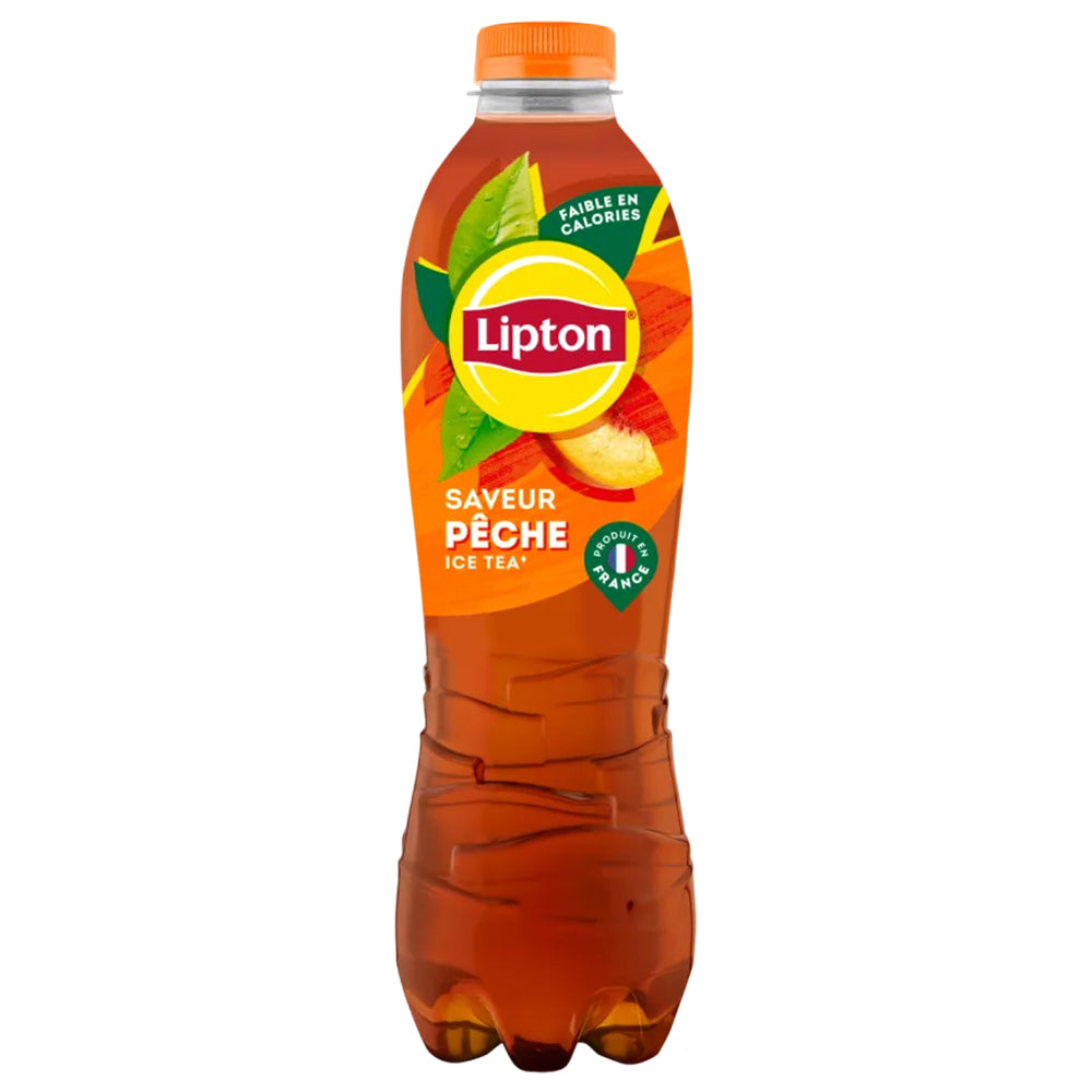 Lipton Ice Tea Péch – Pack 6 x 1,25 L | Boisson Thé Glacé