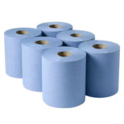Rouleau Lavabo Bleu – Pack 1 x 6 | Papier Hygiénique