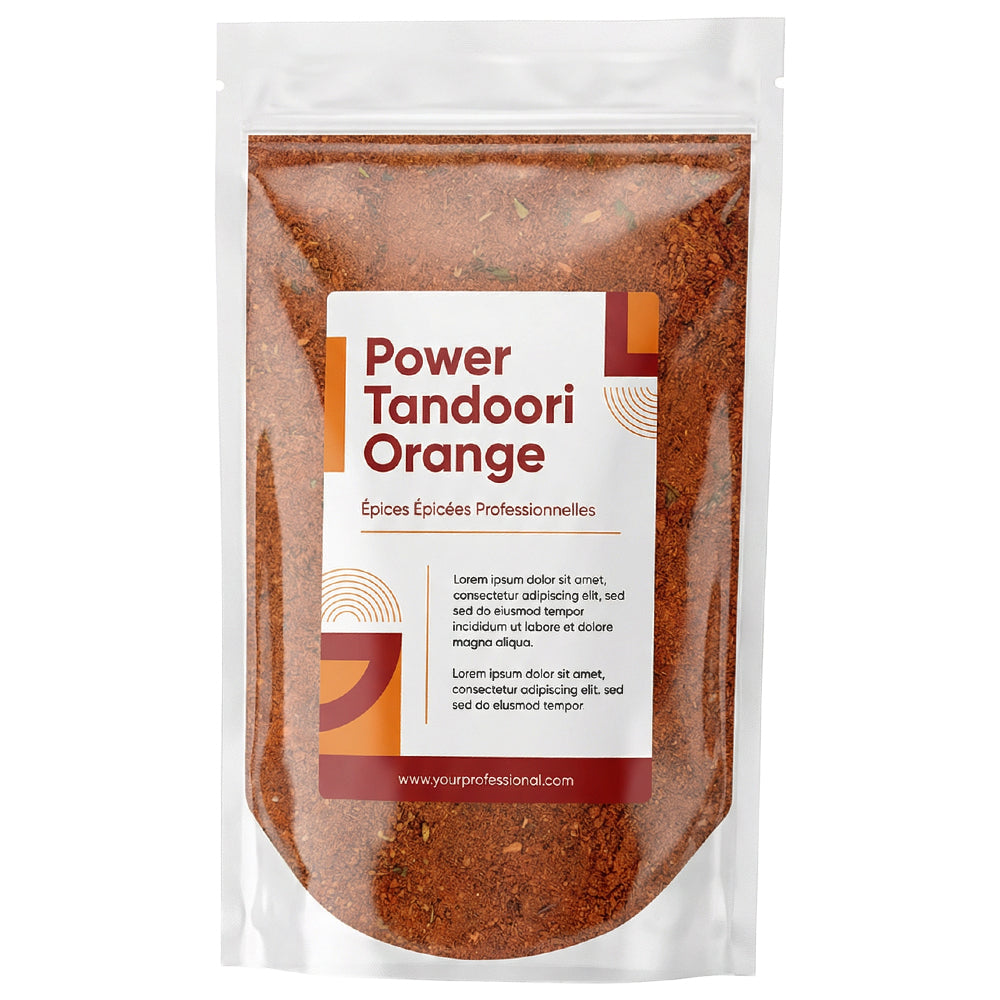 Power Tandoori Orange – Épices Épicées Professionnelles