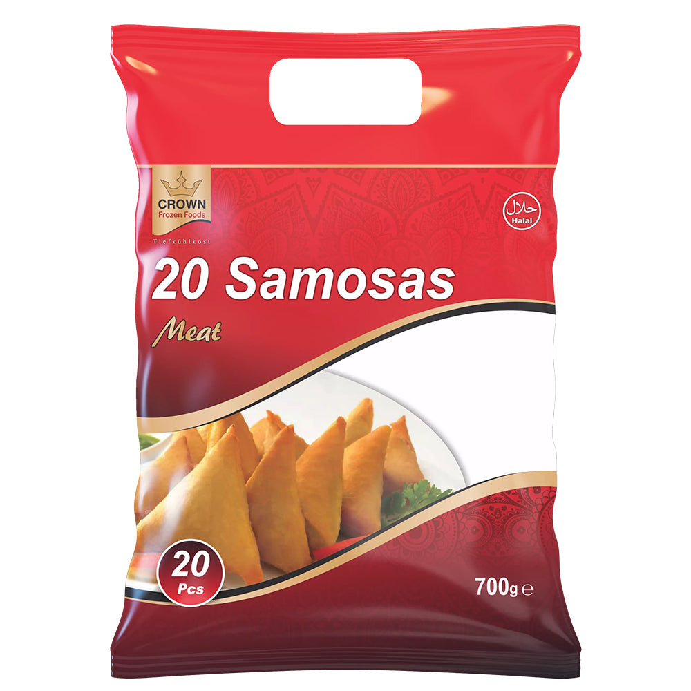 Samosas au Poulet Surgelés – Lot de 20 Pièces