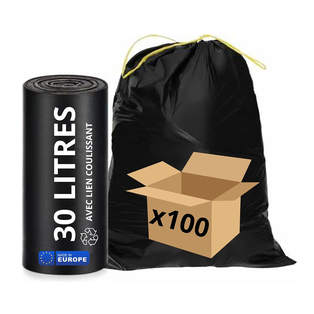 Sacs Poubelle 30 L | Usage Professionnel