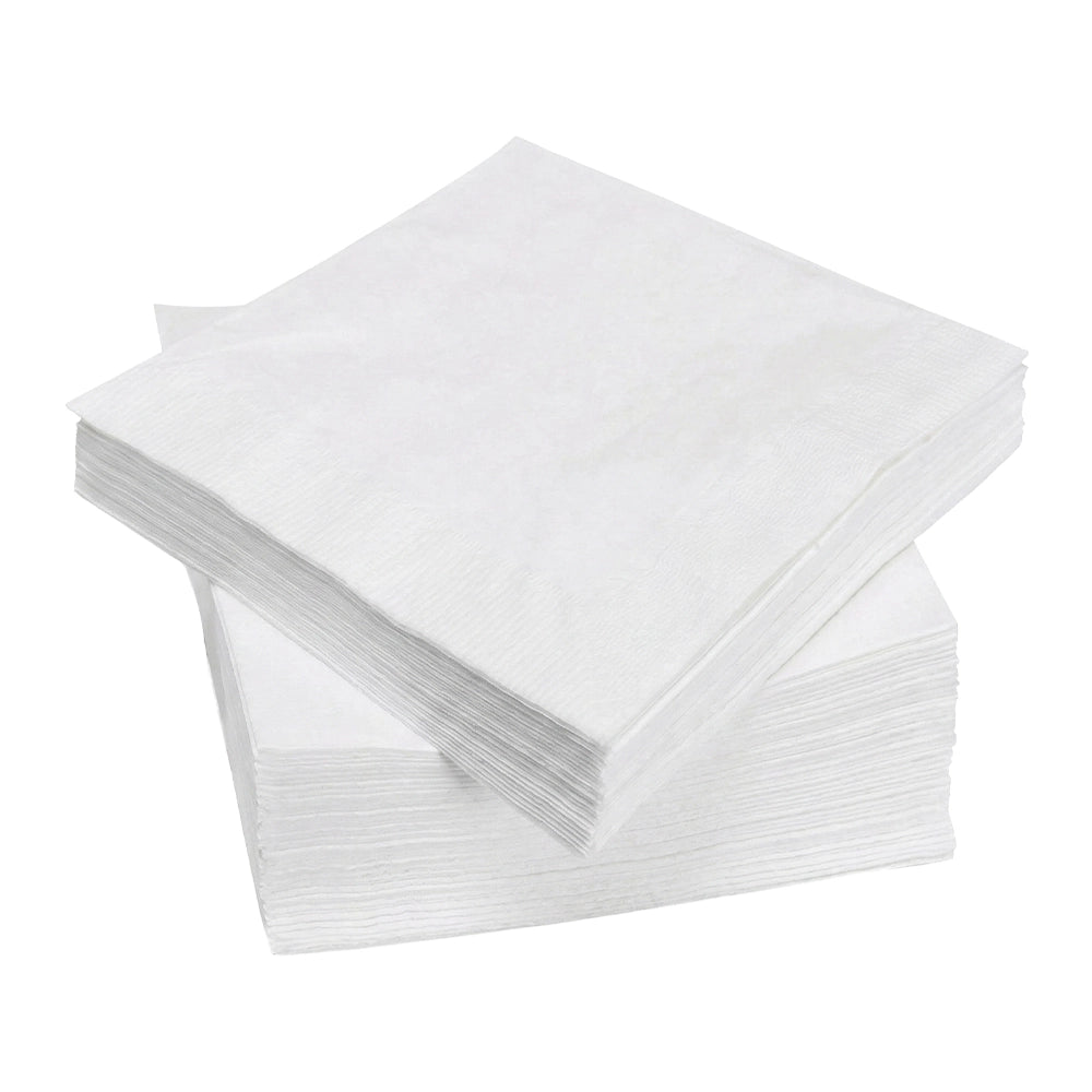 Serviettes Papier 1 Pli 33 x 33 cm – 9 Packs / Carton
