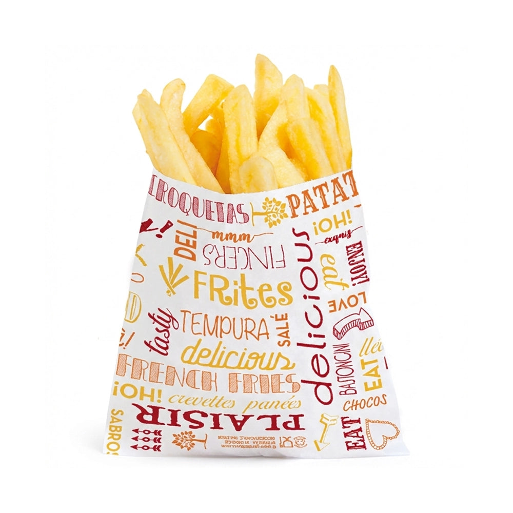 Sachets Frites 7 x 7 cm – Pack 1000 pcs | Sac Papier
